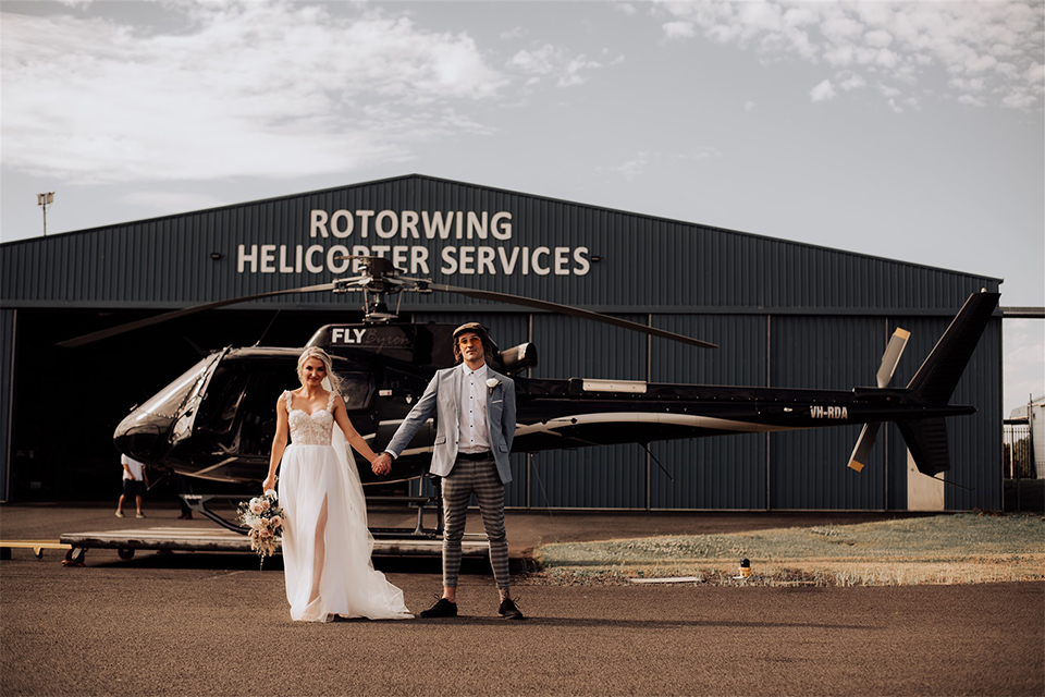 Byron Bay Helicopter Elopement - Bonnie & Ben - Adventure Wedding